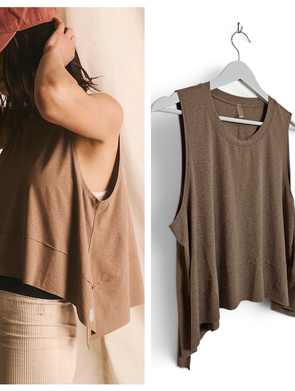 FREE people movement Tempo UV Protection TankTurn up the tempo in this feath